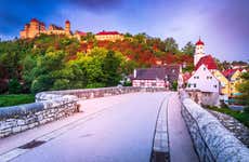 Excursion au château d'Harburg et à Rothenburg
