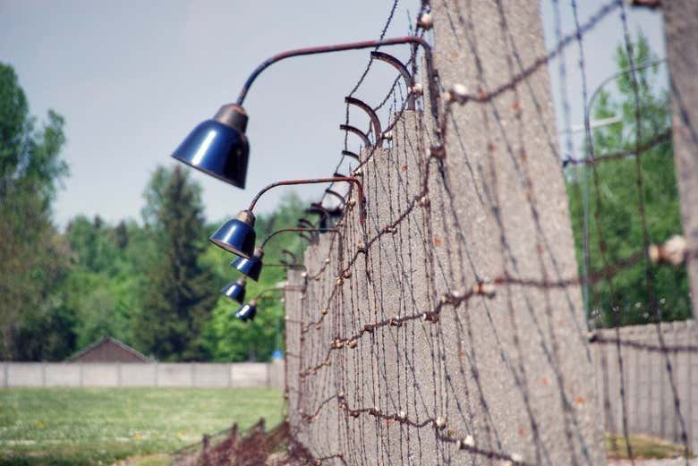 Arrivée au camp de concentration de Dachau