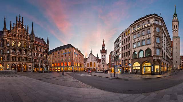 Spannende City Tour Card Munchen Fotosnull
